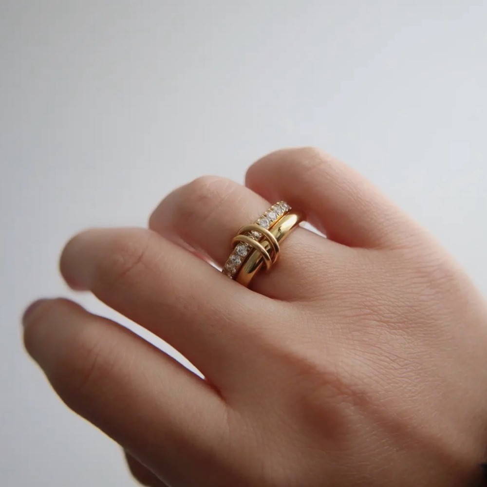 New Elegant 18k Gold  Filled Women's Ring